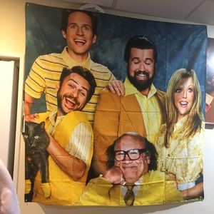Always Sunny in Philadelphia wall tapestry